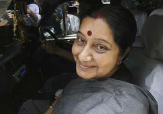 swaraj embarks on visit to indonesia - India TV swaraj embarks on visit to indonesia - India TV
