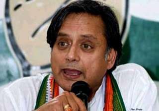 shashi tharoor supports vardhan says don t debunk... shashi tharoor supports vardhan says don t debunk...