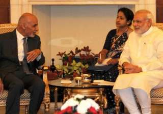 ghani modi hold delegation level talks - India TV ghani modi hold delegation level talks - India TV