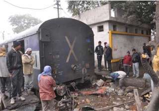 six injured as express train rams into a temple -... six injured as express train rams into a temple -...