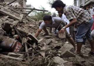 nepal s earthquake rung alarm bells across uttar... nepal s earthquake rung alarm bells across uttar...