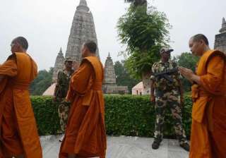 monks reprise buddha s walk route after... monks reprise buddha s walk route after...