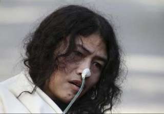 irom sharmila released from custody resumes fast... irom sharmila released from custody resumes fast...
