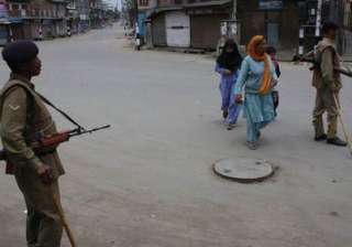 one killed in valley curfew in force in eight... one killed in valley curfew in force in eight...