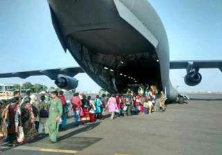 306 indians leave yemen as evacuation continues -... 306 indians leave yemen as evacuation continues -...