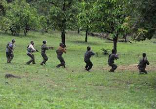 video clip shows naxals training to gun down... video clip shows naxals training to gun down...