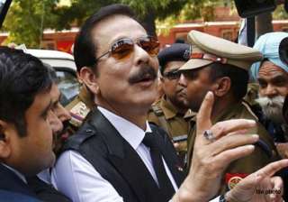 sahara chief back in special facility at tihar -... sahara chief back in special facility at tihar -...