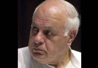 farooq blames pakistan for inciting violence in... farooq blames pakistan for inciting violence in...