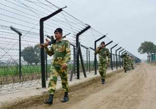 3 bsf jawan injured in cross border firing near... 3 bsf jawan injured in cross border firing near...