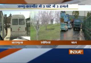 three policemen shot dead in militant attack in... three policemen shot dead in militant attack in...