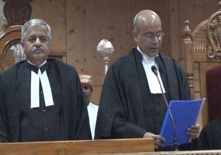 navin sinha sworn in as chief justice of... navin sinha sworn in as chief justice of...