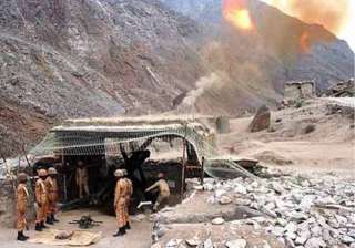 ceasefire in tatters amid reports of pak army... ceasefire in tatters amid reports of pak army...