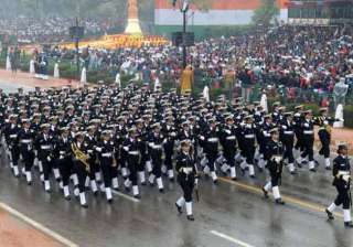 women aren t weak says indian navy contingent... women aren t weak says indian navy contingent...