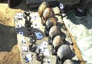 enquiry demanded into discovery of human skulls... enquiry demanded into discovery of human skulls...