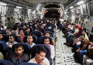 yemen two ai air sorties to evacuate 351 total... yemen two ai air sorties to evacuate 351 total...