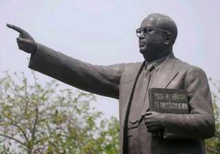 ambedkar s statue found broken case registered -... ambedkar s statue found broken case registered -...