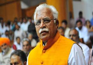 haryana cm underlines plans for better... haryana cm underlines plans for better...