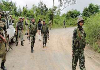 insurgents ambush two security posts in manipur -... insurgents ambush two security posts in manipur -...