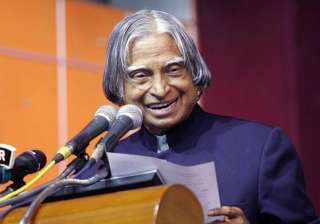 kalam urges scientists to develop better defence... kalam urges scientists to develop better defence...