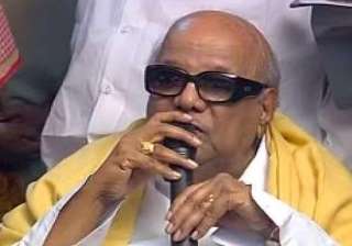 karunanidhi cautions centre on fishermen s issue... karunanidhi cautions centre on fishermen s issue...