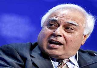 ls speaker will decide on pac draft report sibal... ls speaker will decide on pac draft report sibal...