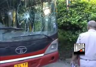low floor dtc bus crushes young man to death in... low floor dtc bus crushes young man to death in...