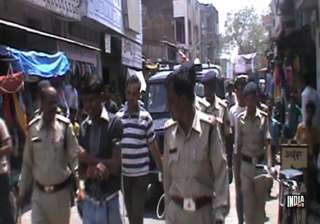 mp police parades accused tied with rope makes... mp police parades accused tied with rope makes...