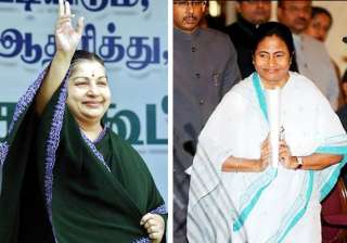 mamata demolishes red bastion jaya ousts dmk cong... mamata demolishes red bastion jaya ousts dmk cong...