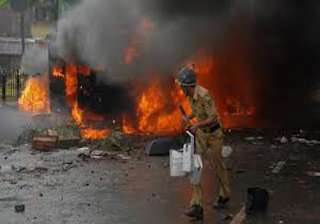 maoists torch bjp mla s petrol pump attack his... maoists torch bjp mla s petrol pump attack his...