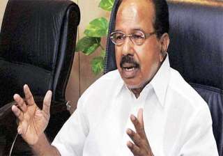 moily to re contest from karnataka s... moily to re contest from karnataka s...