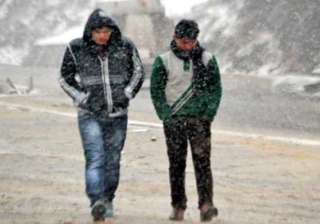 more snowfall rains in kashmir no respite till... more snowfall rains in kashmir no respite till...