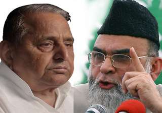 mulayam placates bukhari cleric s son in law to... mulayam placates bukhari cleric s son in law to...