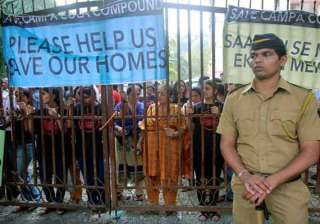 live after meeting cm campa cola residents give... live after meeting cm campa cola residents give...