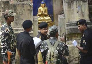 nia chief holds meeting on bodh gaya blasts case... nia chief holds meeting on bodh gaya blasts case...