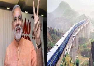 narendra modi likely to flag off train to katra... narendra modi likely to flag off train to katra...