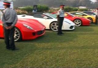 nearly 100 world class cars take part in parx... nearly 100 world class cars take part in parx...