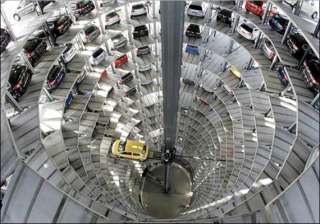 new multi level parking inaugurated at model town... new multi level parking inaugurated at model town...