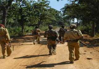nine policemen killed in maoist ambush - India TV nine policemen killed in maoist ambush - India TV