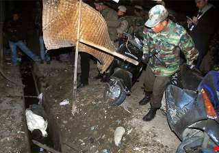one killed in blast outside manipur speaker s... one killed in blast outside manipur speaker s...