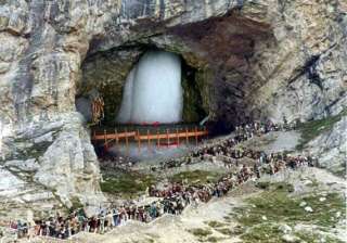 over 34 000 pilgrims pay obeisance at amarnath -... over 34 000 pilgrims pay obeisance at amarnath -...