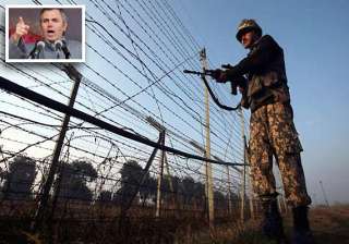 pak shells 10 border outposts in kashmir omar... pak shells 10 border outposts in kashmir omar...