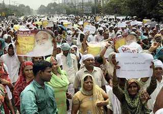 parents of boys found dead near asaram s ashram... parents of boys found dead near asaram s ashram...
