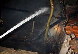 plastic godown gutted in delhi fire - India TV plastic godown gutted in delhi fire - India TV