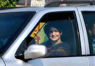 priyanka open to idea of campaigning outside... priyanka open to idea of campaigning outside...