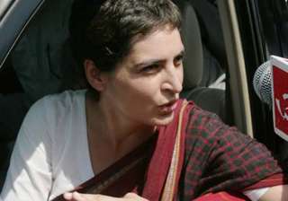 priyanka takes over poll campaign in family... priyanka takes over poll campaign in family...