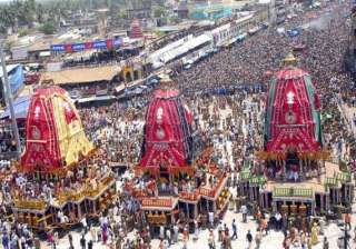 puri ratha yatra witnesses massive turnout -... puri ratha yatra witnesses massive turnout -...