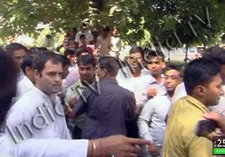 rahul does pillion riding to dodge noida police -... rahul does pillion riding to dodge noida police -...