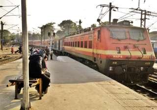 rajdhani express stalled by angry passengers over... rajdhani express stalled by angry passengers over...
