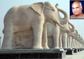 remove statues of bsp poll symbol in up bjp -... remove statues of bsp poll symbol in up bjp -...