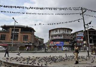 restrictions imposed in old city life disrupted... restrictions imposed in old city life disrupted...